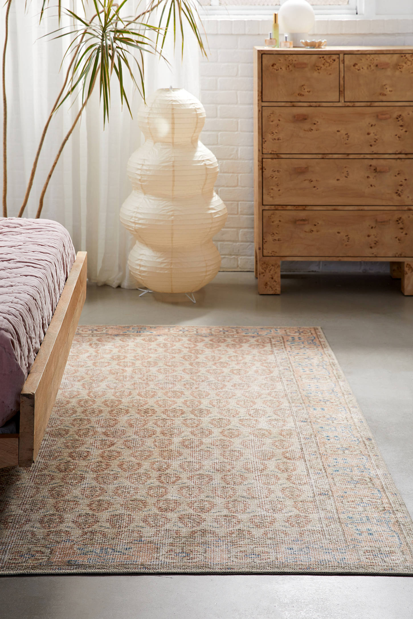 Billie Floral Printed Performance Rug
