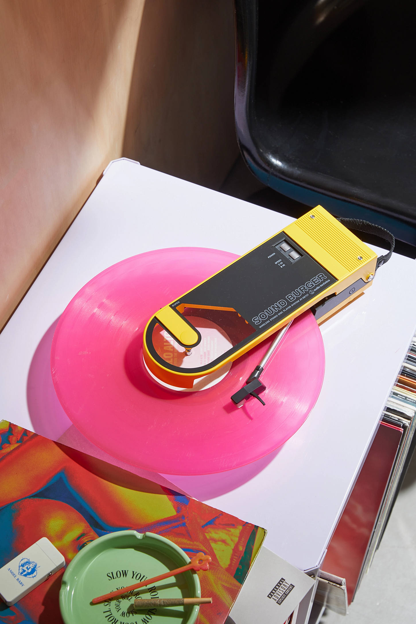 Audio-Technica Sound Burger Portable Bluetooth Turntable