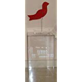 Acrylic Art Sculpture Stand Pedestal Display Clear 12" x 12" x 24"h
