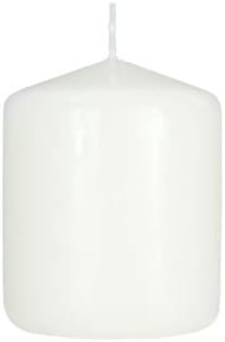 General Wax and Candle Co. Fireside Cone Top, White, 3 inches by 3 inches, Made in USA
