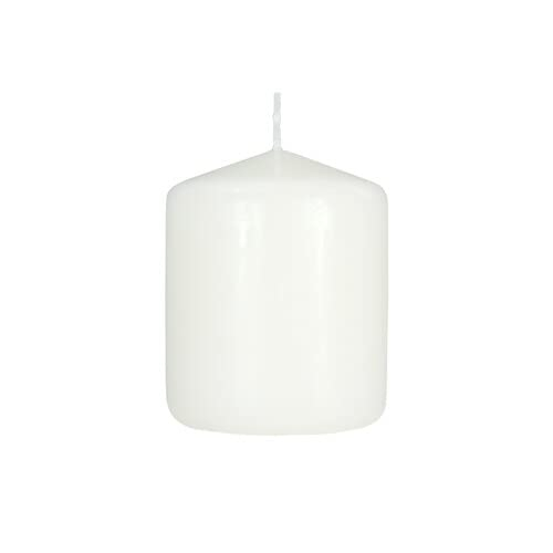 General Wax and Candle Co. Fireside Cone Top, White, 3 inches by 3 inches, Made in USA
