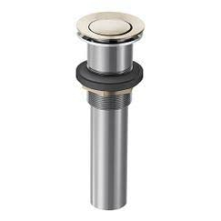 Polished Nickel Push-Button Overflow Drain Kit