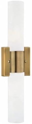 Livex Lighting Aero 2 - Light Vanity in  Antique Brass