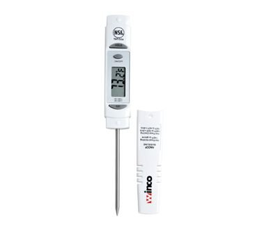Winco 6-Inch Digital Thermometer with 3-1/8-Inch Probe