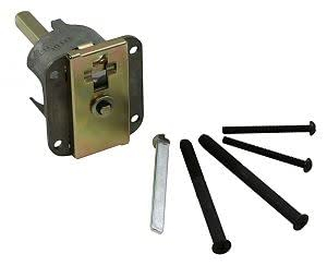 Antique Brass Thick Door Kit with Mounting Screws