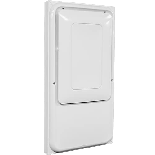 White Powder-Coated Metal Wall Mount Kit for Dehumidifier