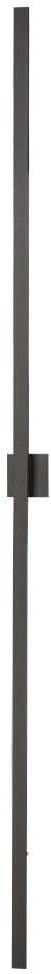 ET2 Lighting - Alumilux Line - 60W 2 LED Outdoor Wall Mount-96 Inches Tall and