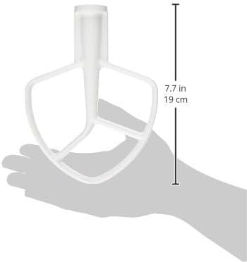 K5AB K5SS Coated Flat Beater Replacement for Kitchenaid 5 Qt Bowl Mixer K4 K5 KP50 KSM5 KSM50 KSM500PS KSM450, Paddle Attachment for Kitchenaid Mixer