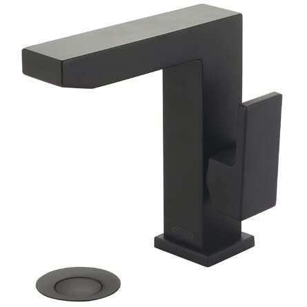 Mod Single-Hole Single-handle Bathroom Faucet with Drain Assembly