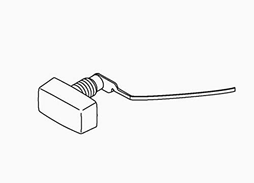 Polished Chrome Brass Bathroom Trip Lever Handle