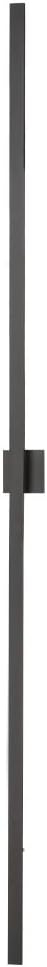 ET2 Lighting - Alumilux Line - 60W 2 LED Outdoor Wall Mount-96 Inches Tall and