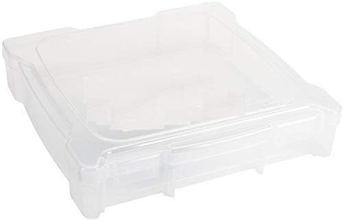 Artbin 12 x 12 Essentials with handle, 3 Pack,Craft Storage, Bead Storage, 6913ZZ