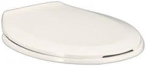 Bone Elongated Toilet Seat and Cover Assembly