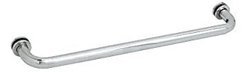 CRL 24" Chrome Tubular Single-Sided Towel Bar