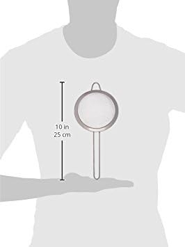 4-Inch Stainless Steel Fine Mesh Kitchen Strainer