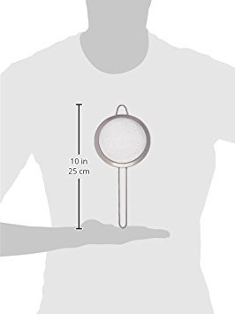 4-Inch Stainless Steel Fine Mesh Kitchen Strainer