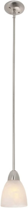 Designers Fountain 15005-MP-35 Torino Mini Pendant, Brushed Nickel