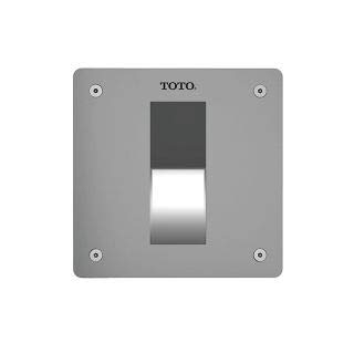Toto Tet3la31 Concealed 4" X 4" 1.28 Gpf Toilet Flushometer - Stainless Steel