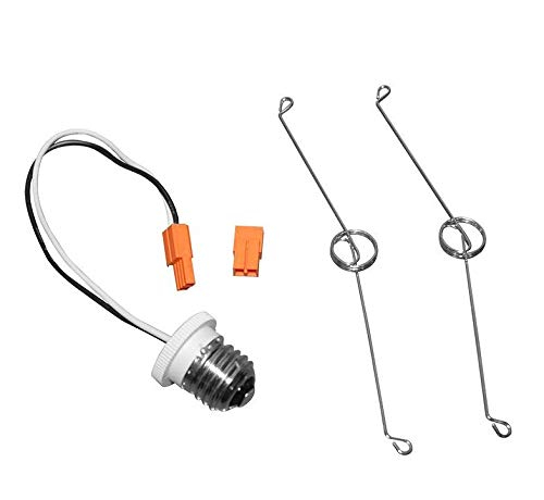 White Aluminum 6-Inch LED Surface Mount Retrofit Kit