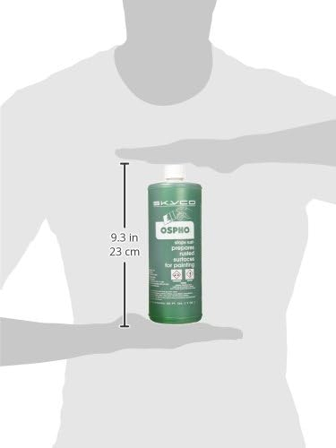 Ospho Green Quart Metal Treatment for Rusted Surfaces