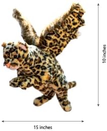 Randimals Leopard Plush Stuffed Toy Eagle Wings 15”, Soft & Huggable, Premium Quality Hybrid Animal Friend Encourages Adventure & Imagination