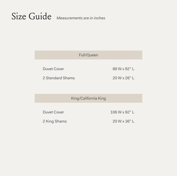 BOLL & BRANCH Signature Hemmed Duvet Set - King/Cal King, Shore - Luxury 100% Organic Cotton - 1 Duvet Cover, 2 Shams - Buttery Soft, Hidden Closures