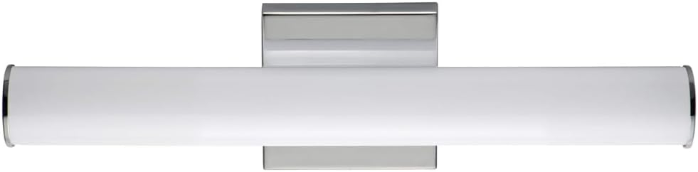 Polished Chrome 18-Inch Dimmable LED Bathroom Vanity Light