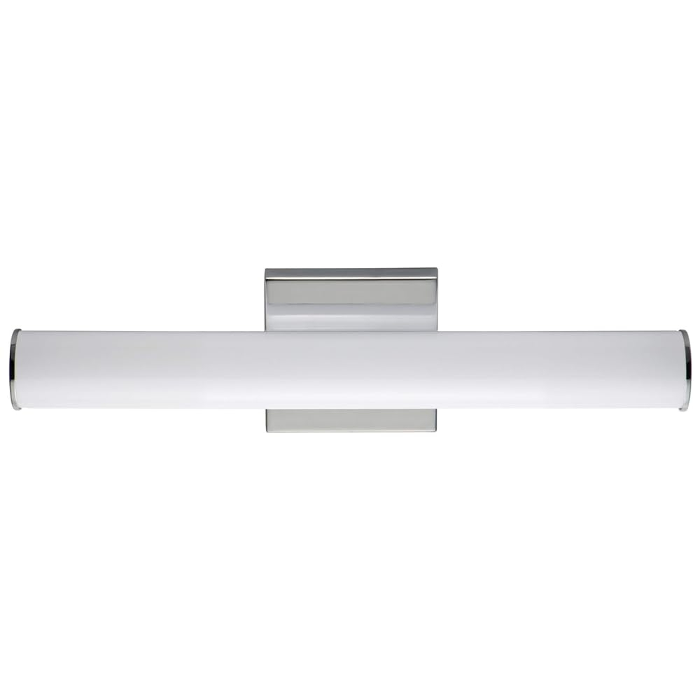 Polished Chrome 18-Inch Dimmable LED Bathroom Vanity Light
