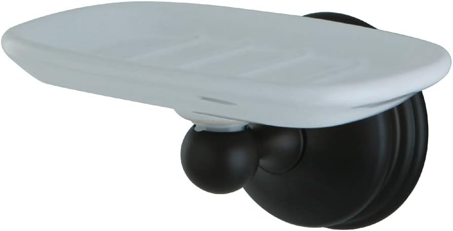 Kingston Brass BA1165ORB Vintage Soap Dish, 5-1/4", Oil Rubbed Bronze