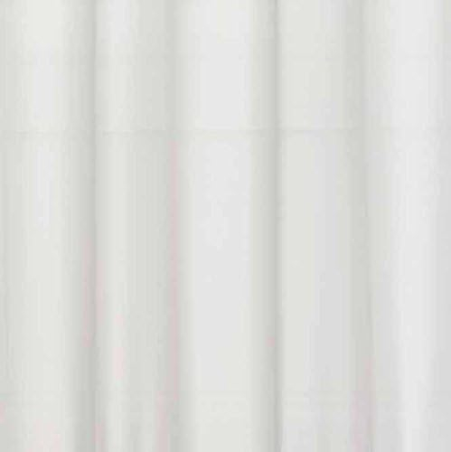 Eclipse Liberty Light Filtering Window Curtain 52 Inches Wide x 108 Inches Long, Single Window Curtain Panel, Grommet, White