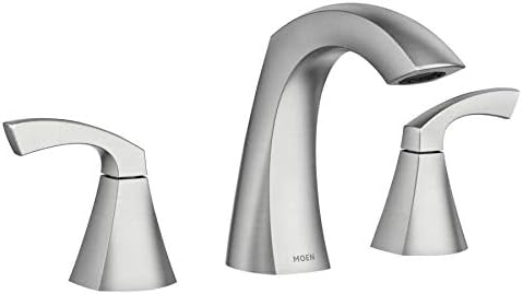 Moen Lindor Brushed Nickel Widespread Bathroom Sink Faucet 8 - 16 in.