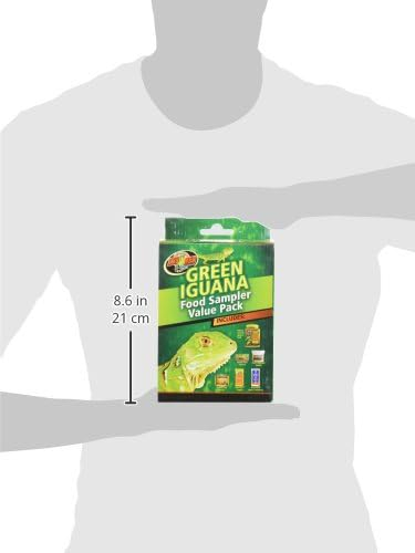 Zoo Med Green Iguana Foods Sampler Value Pack - 1 Count
