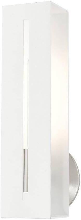 Livex Lighting Soma 1 - Light Wall Light in  Textured White
