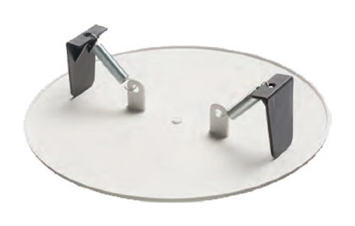 Arlington CP9000 9-Inch Spring Mount Ceiling Plate cover, 1-Pack, White