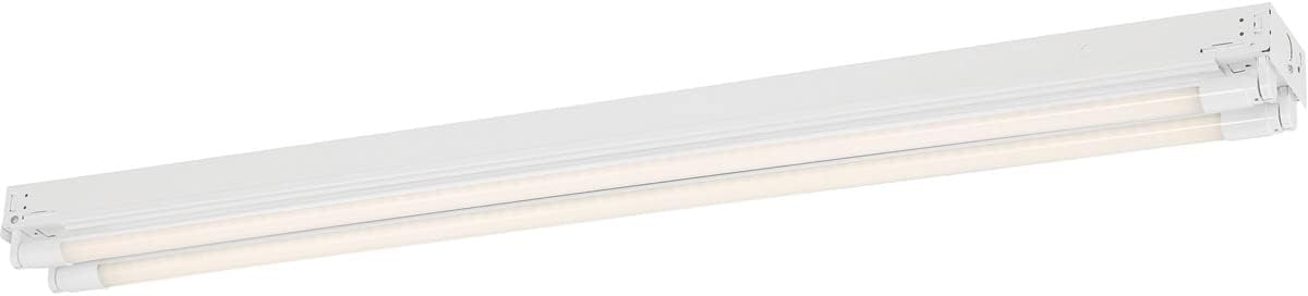 Designers Fountain LED Strip Lights, 2-Light T8 Industrial Tubes, 3600 Lumens, 5000K, 4 ft, White, ST702T1850