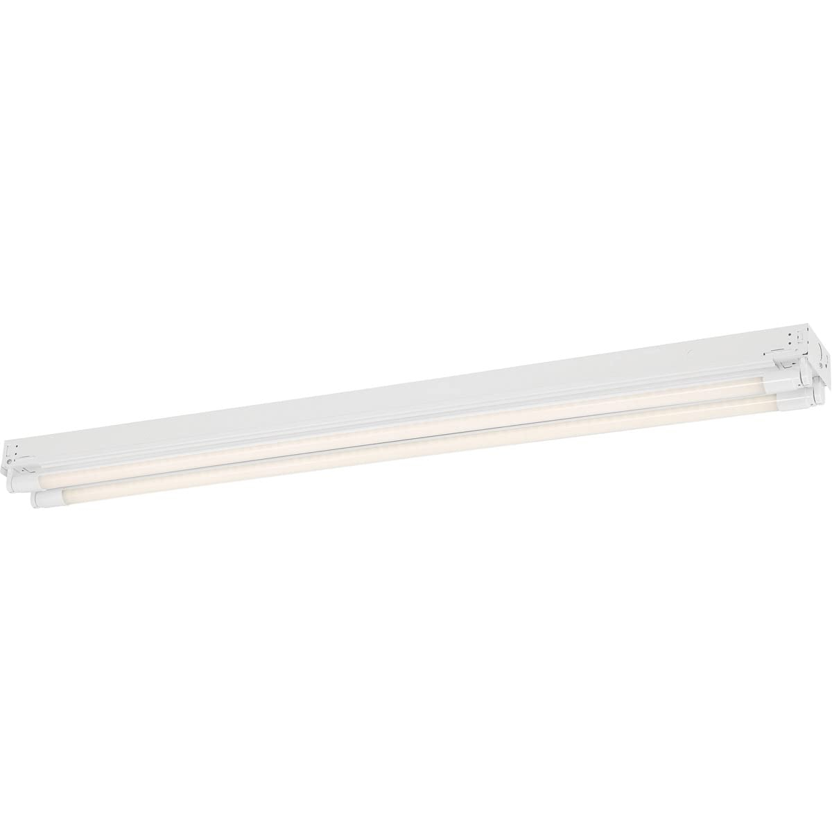 Designers Fountain LED Strip Lights, 2-Light T8 Industrial Tubes, 3600 Lumens, 5000K, 4 ft, White, ST702T1850