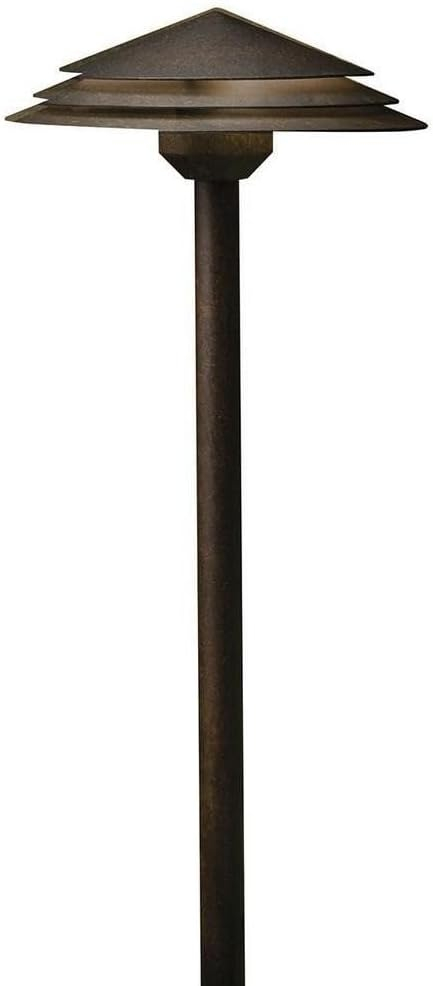 Kichler Lighting - Round Tiered LED Path - 2W 3 LED Round Tiered Path Light -