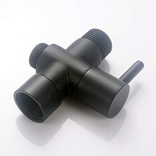 Matte Black Handheld Bidet Sprayer Diaper Shattaf Douche Complete Bidet Set with 7/8 T-Adapter for Toilet Bathroom