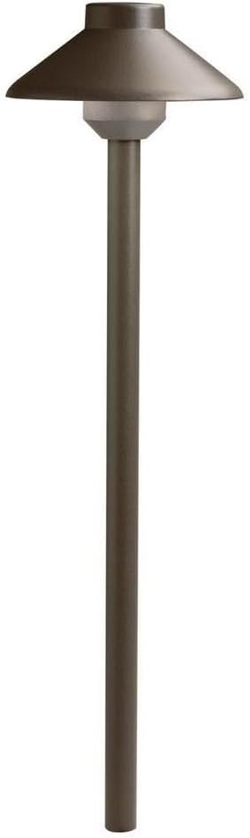 Kichler Lighting - LED Path - CBR - 2W 3 LED Stepped Dome Short Path Light -