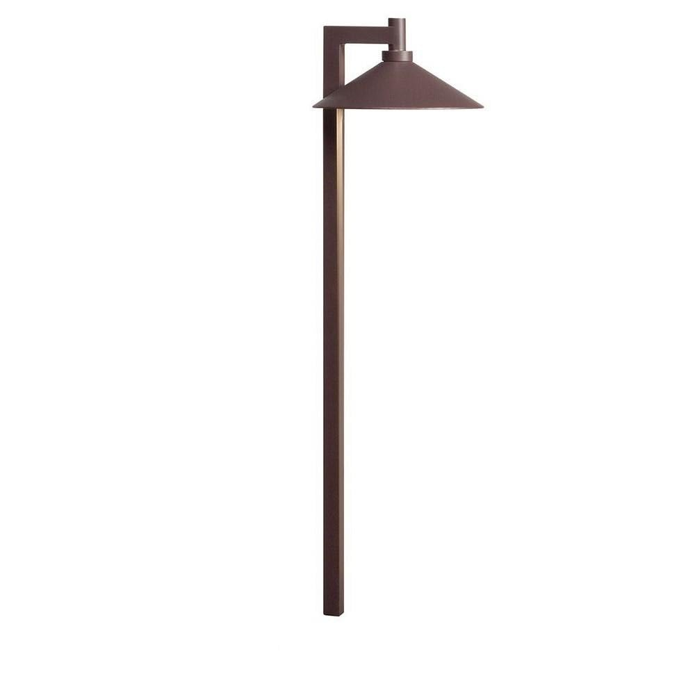 Distressed Bronze 26" LED Pathway Floor Lamp