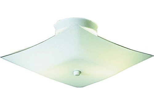Glass Semi Flush Mount
