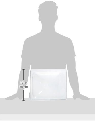 Clear Polycarbonate Dome Cover with Stainless Steel Handle