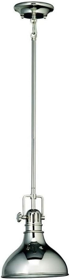 Kichler Lighting Hatteras Bay 1 - Light Pendant in  Polished Nickel