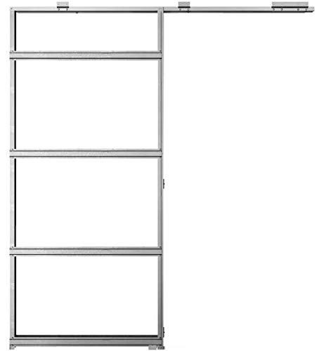 ROCKET 30-in x 80-in Steel Pocket Door Frame with Frame and hardware