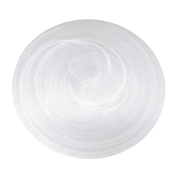 Alabaster Round Glass Platter