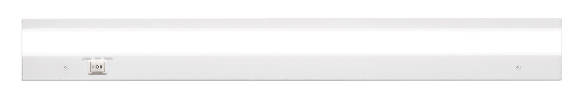 BA-ACLED24-27/30WT-WAC Lighting-Duo-120V 8W 2700K/3000K 1 LED Dual Color Option Light Bar in Contemporary Style-2.75 Inches Wide by 1 Inch High-White