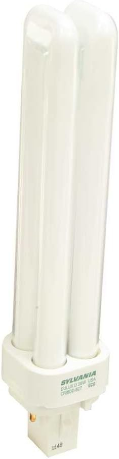 Sylvania 26W G24D-3 827 Double Tube 2-Pin Fluorescent Light Bulb