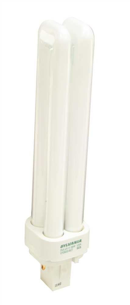 Sylvania 26W G24D-3 827 Double Tube 2-Pin Fluorescent Light Bulb