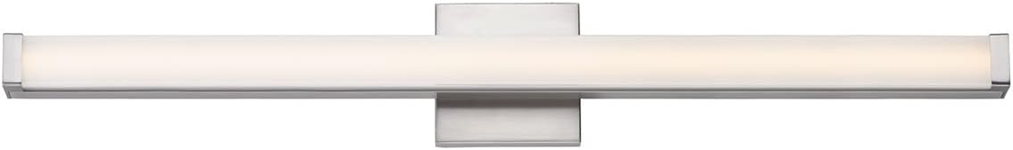 -Led Bath Vanity Light-Minimalistic Contemporary Style-Satin Nickel Finish-36 Inch Size Maxim Lighting 52006Sn