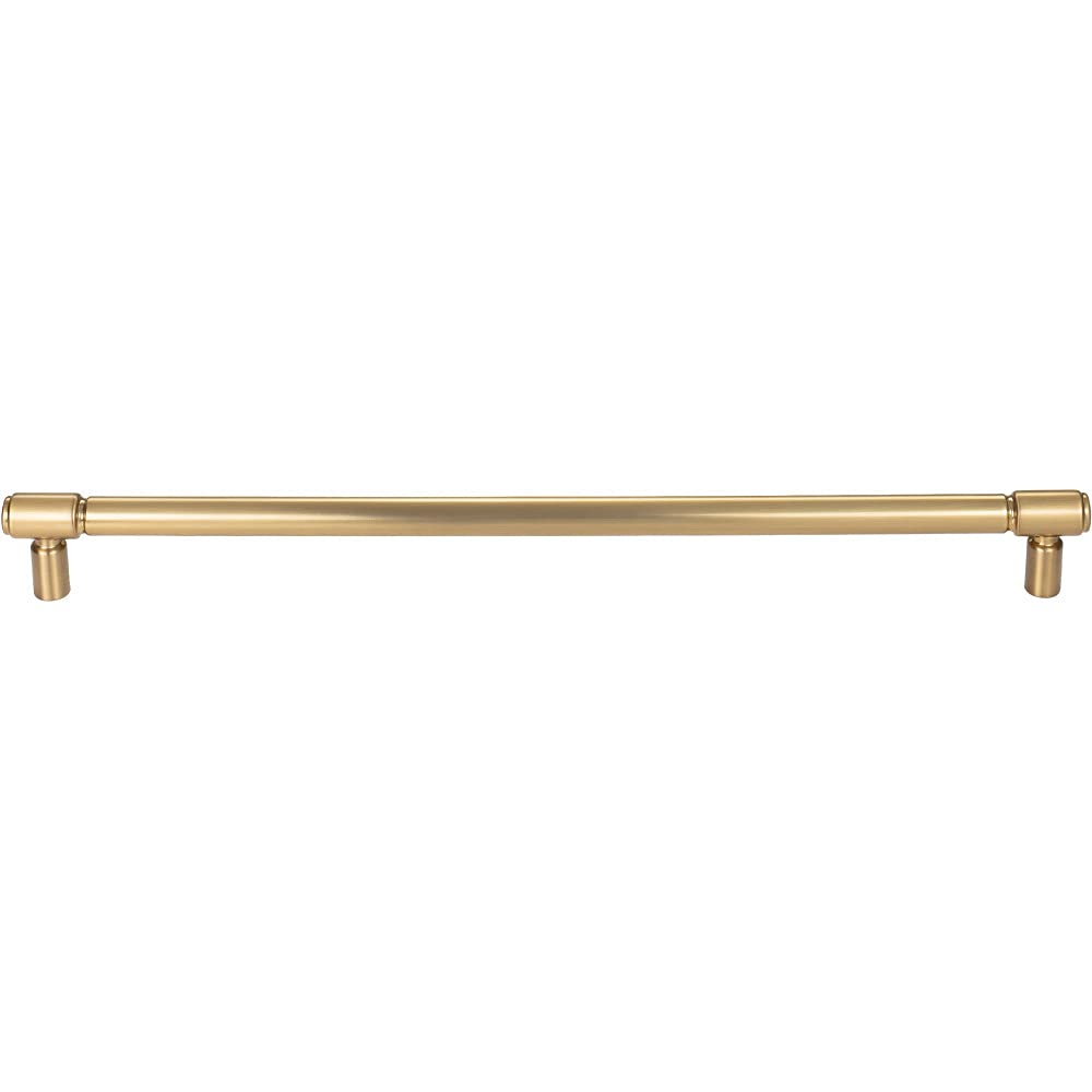 Honey Bronze 12-Inch Transitional Bar Handle with Mounting Hardware